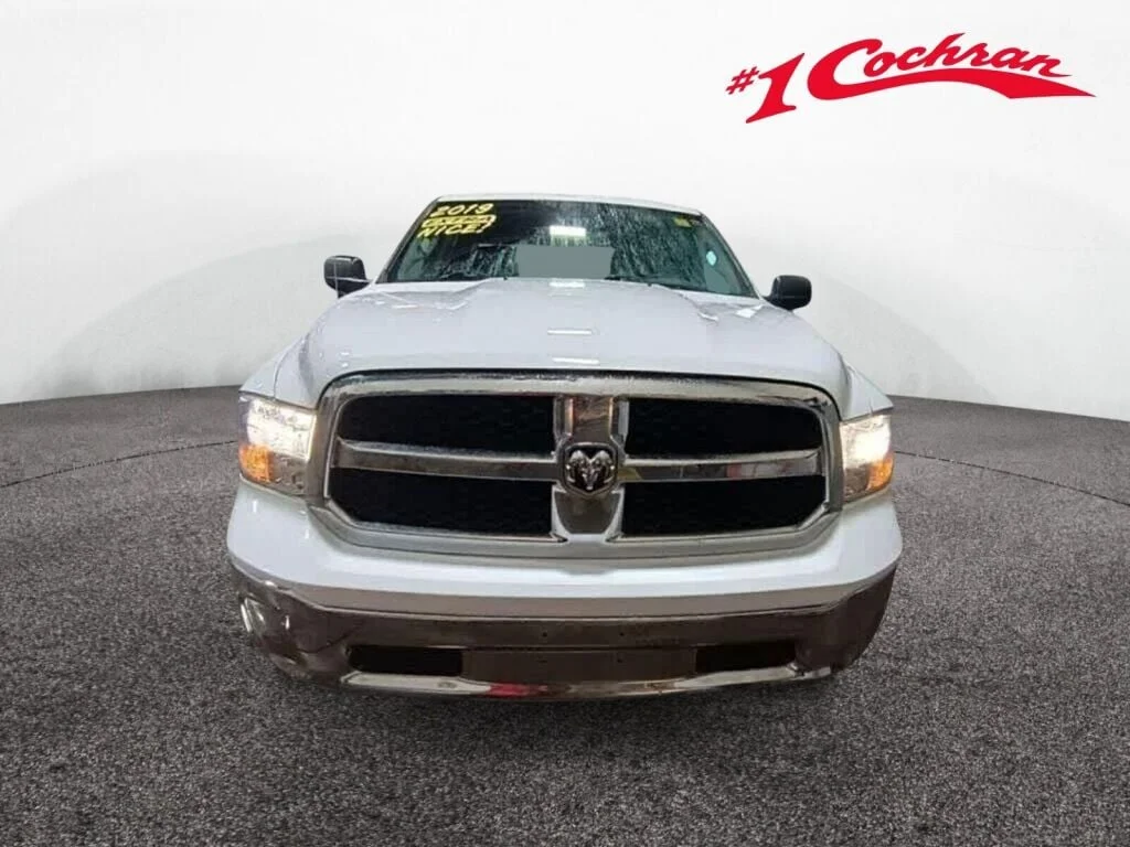 Used 2019 Bright White Clearcoat Ram SLT image 25