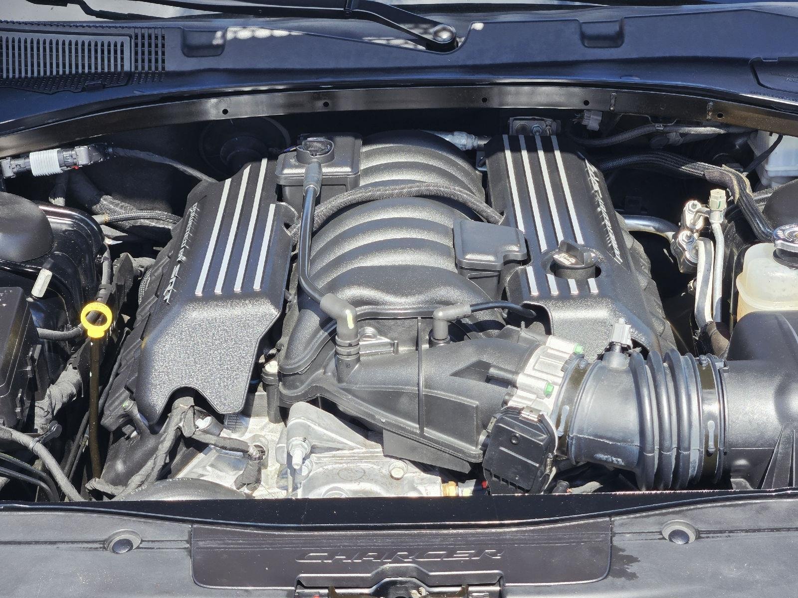 Used 2023 Pitch Black Clearcoat Dodge Scat Pack image 22