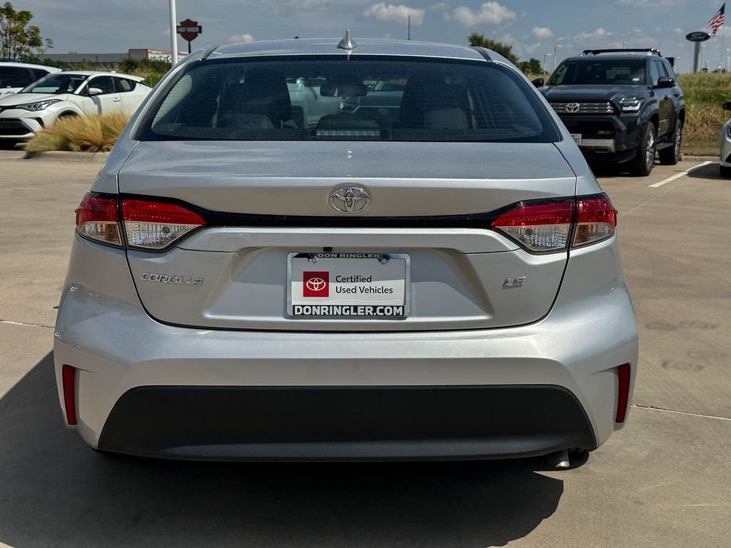 Certified Used 2025 Silver Toyota LE image 4