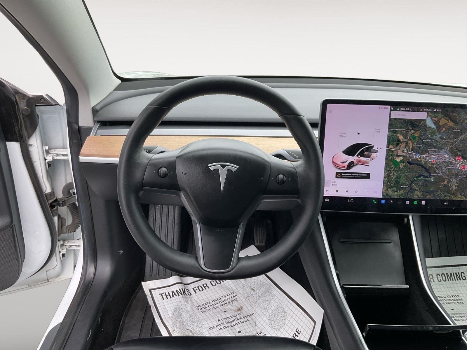 Used 2019 Pearl White Multi-Coat Tesla Long Range image 12