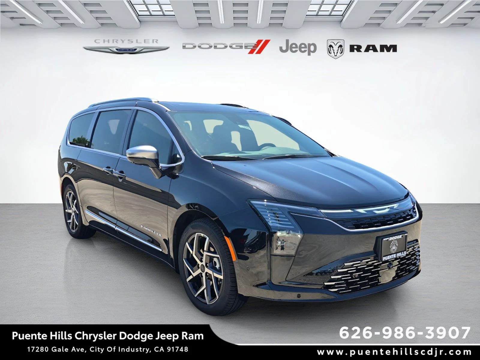 New 2027 Diamond Black Crystal Pearl-Coat Exterior Paint Chrysler Pinnacle image 1