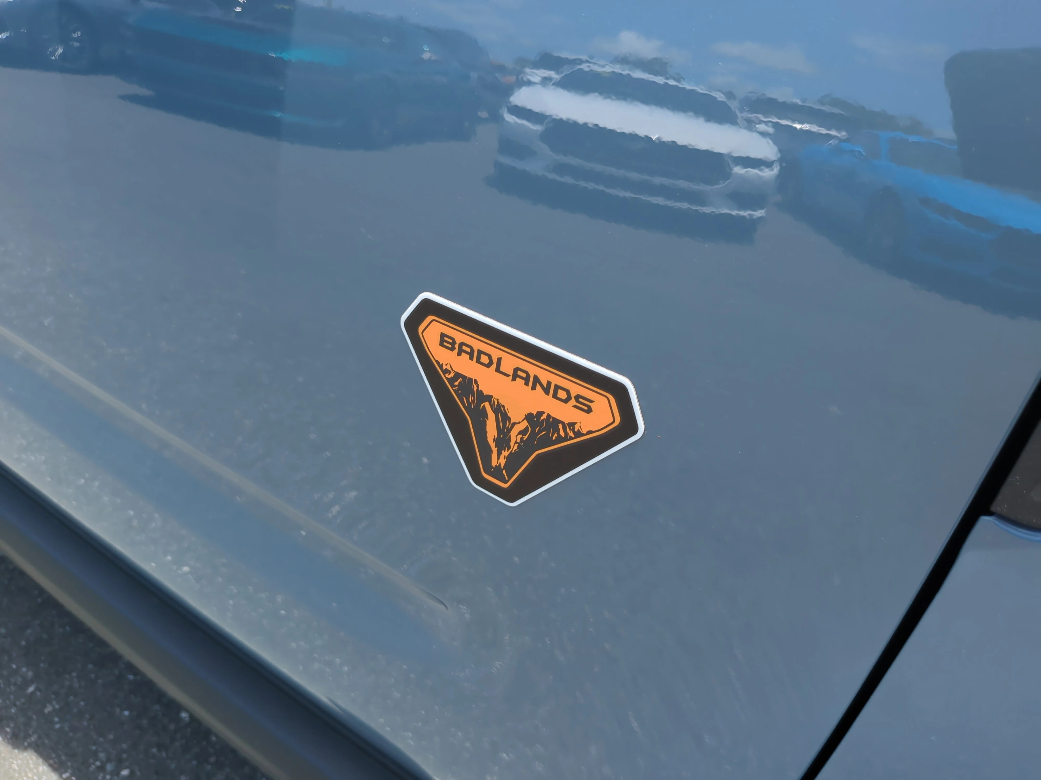 New 2026 Azure Gray Metallic Tri-Coat Ford Badlands® image 10
