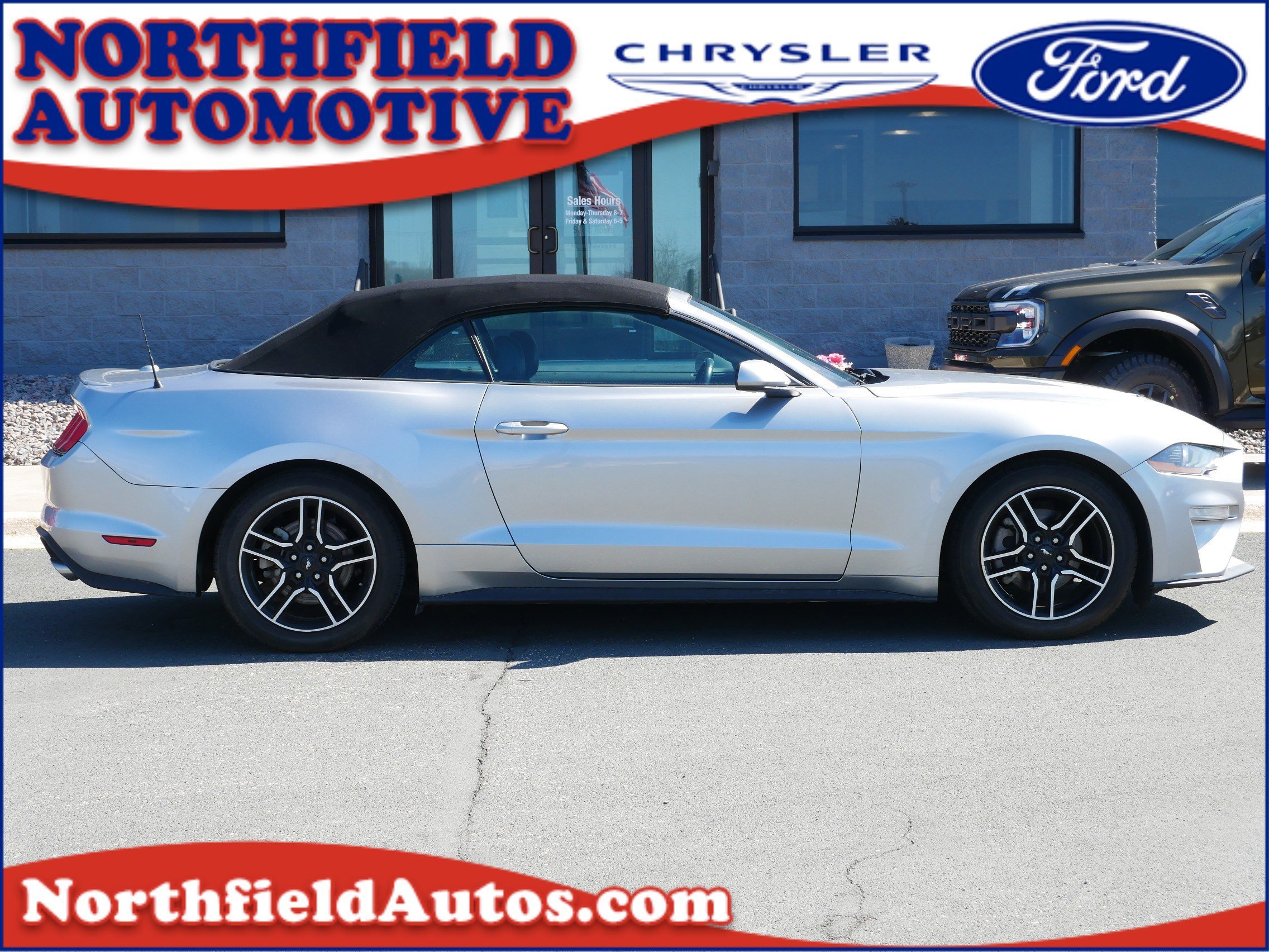 Used 2022 Ford Mustang EcoBoost Premium with VIN 1FATP8UH7N5104122 for sale in Northfield, Minnesota