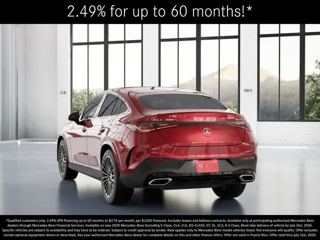 New 2026 MANUFAKTUR Patagonia Red Metallic Mercedes-Benz GLC 300 image 27