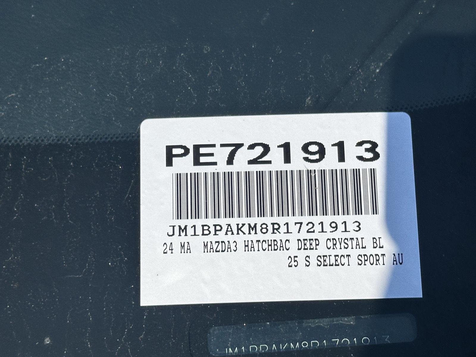 Used 2024 Deep Crystal Blue Mica Mazda 2.5 S Select Sport image 14