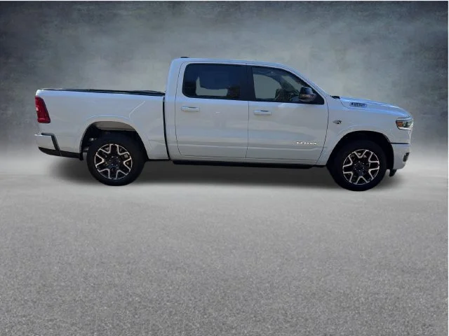 New 2027 Bright White Clear-Coat Exterior Paint RAM Laramie image 8