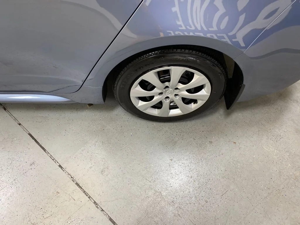Used 2025 Blue Toyota LE image 12