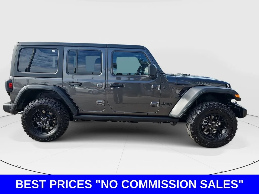 New 2026 Granite Crystal Metallic Clear-Coat Exterior Paint Jeep Willys image 2