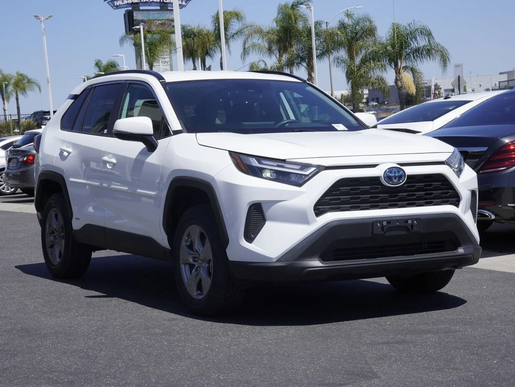 Used 2024 White Toyota LE image 1