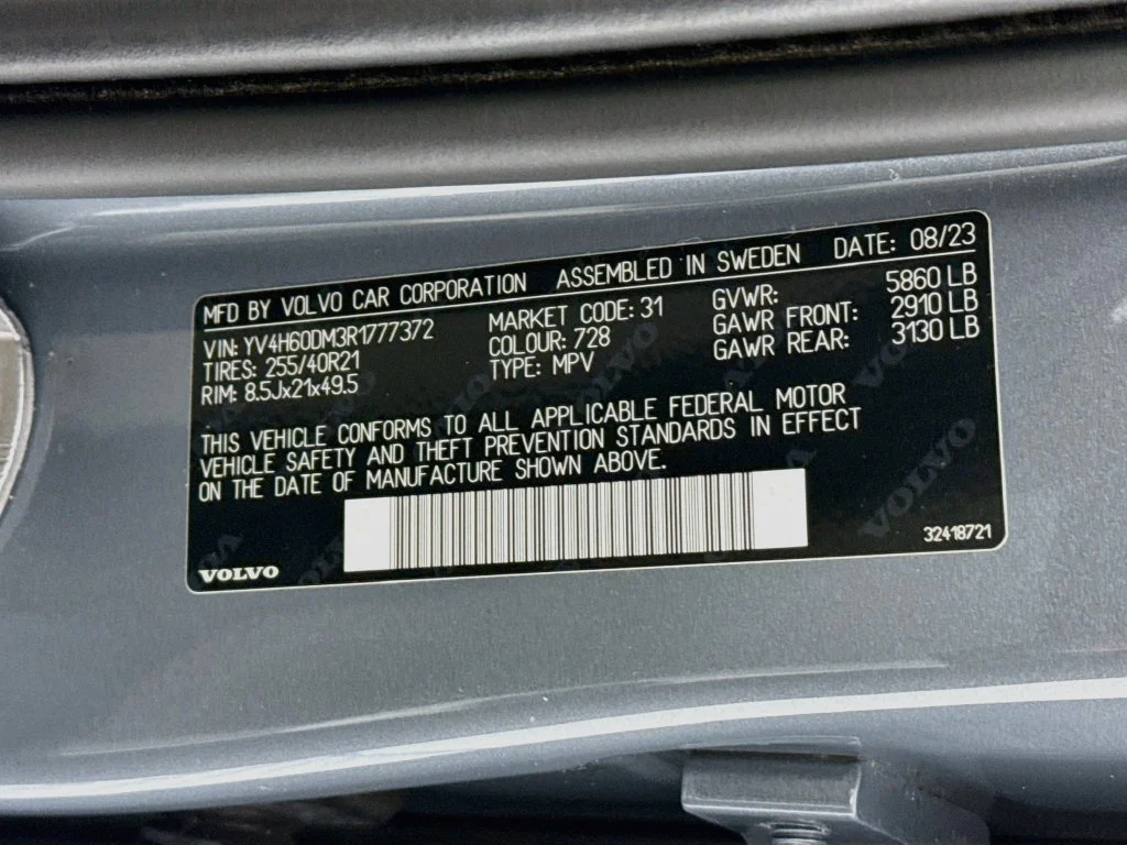 Certified Used 2024 Gray Metallic Volvo Ultimate image 26
