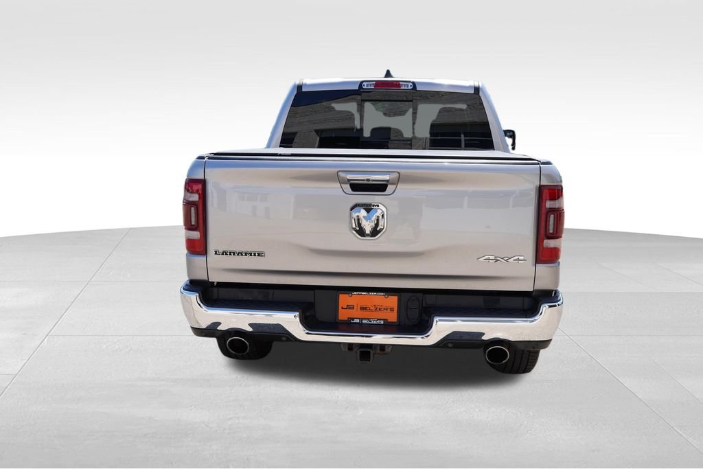 Used 2021 Billet Silver Metallic Clearcoat Ram Laramie image 6