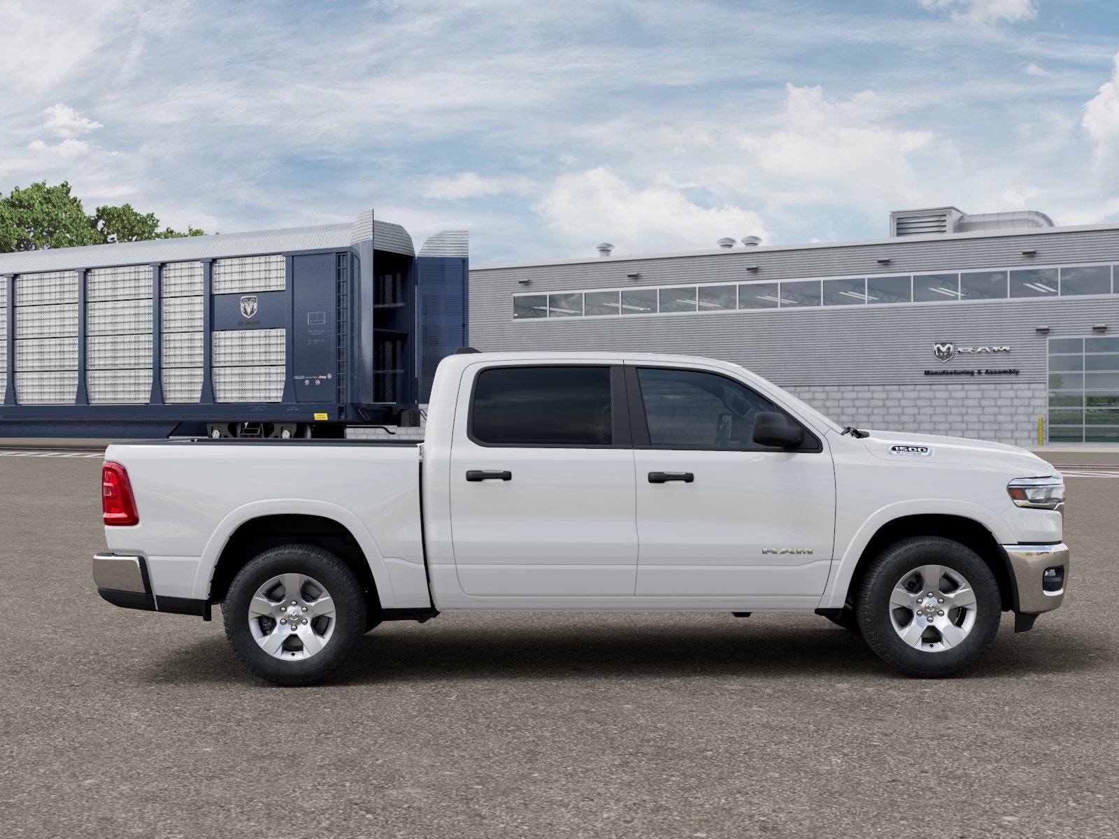 New 2027 Bright White Clearcoat RAM Big Horn/Lone Star image 12