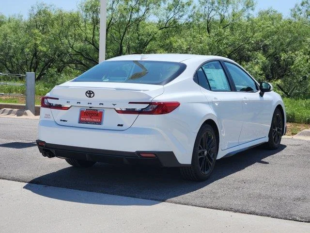 New 2026 White Toyota SE Front-Wheel Drive image 4