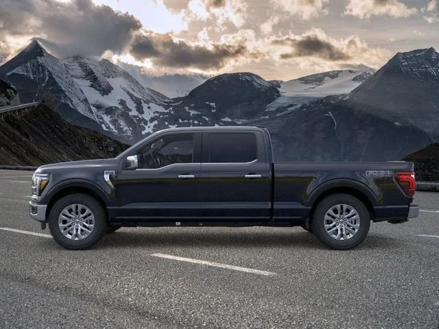 New 2025 Black Metallic Ford Lariat image 3