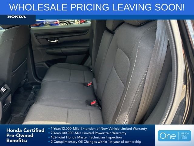 Certified Used 2025 Crystal Black Pearl Honda 1.5T AWD EX image 14