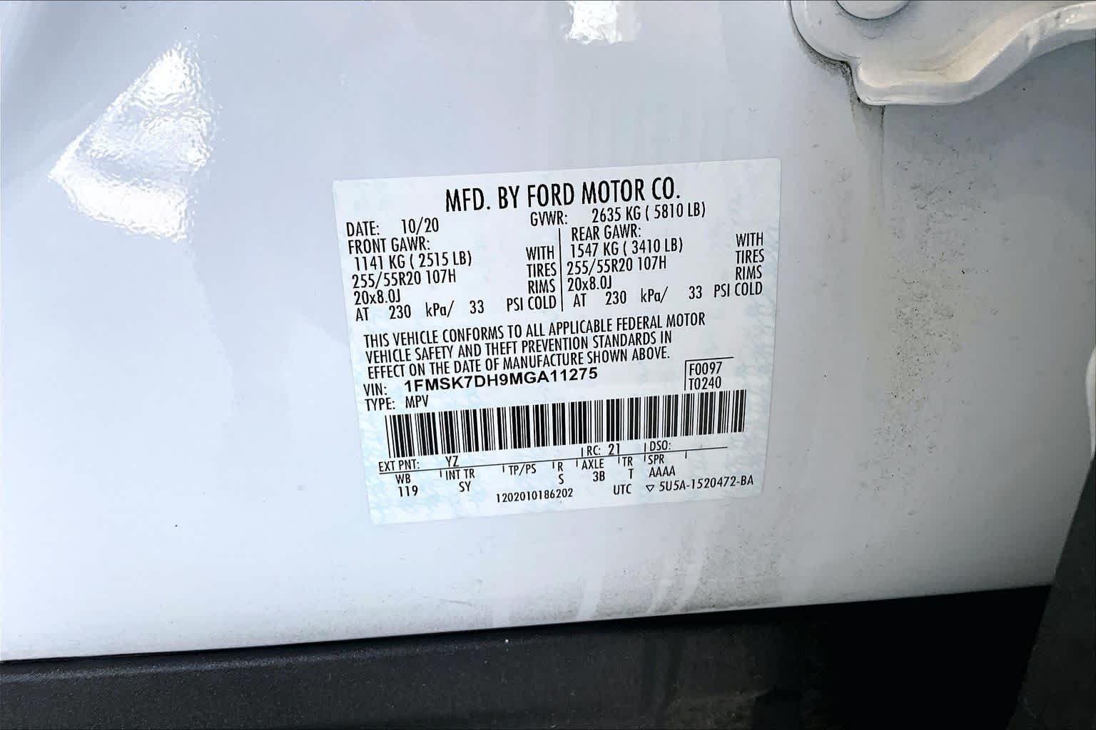 Used 2021 Oxford White Ford XLT image 31