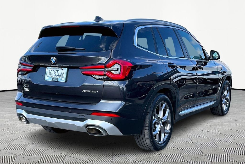 Used 2022 BMW X3 30i with VIN 5UX53DP02N9K87708 for sale in Kansas City