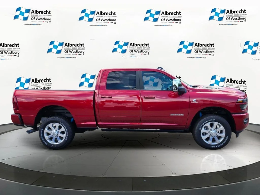 New 2026 Molten Red Pearl-Coat Exterior Paint RAM Laramie image 6