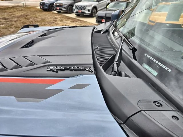 New 2025 Azure Gray Metallic Tri-Coat Ford Raptor® image 20