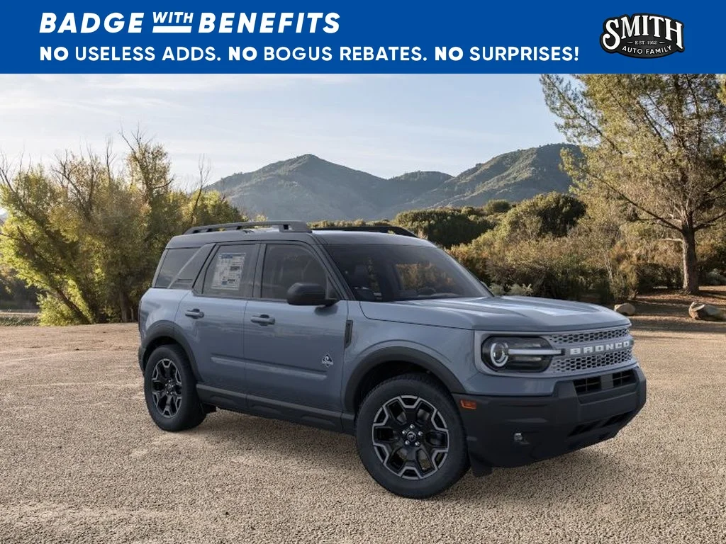 New 2026 Azure Gray Metallic Tri-Coat Ford Outer Banks® image 8