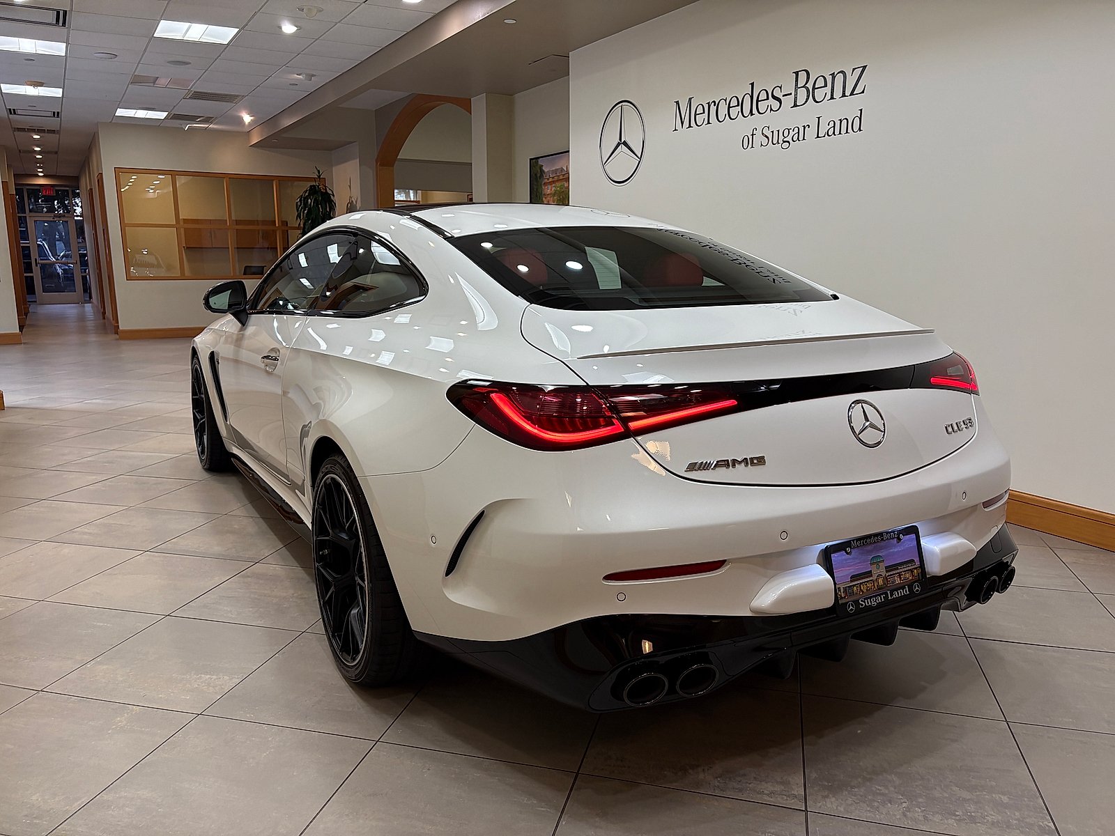New 2027 MANUFAKTUR Moonlight White Metallic Mercedes-Benz AMG® CLE 53 image 3