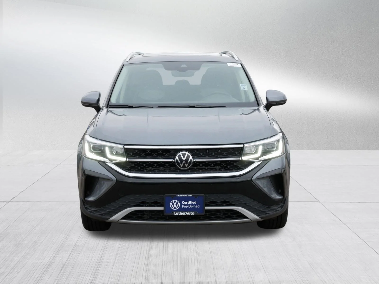 Certified 2023 Volkswagen Taos SEL with VIN 3VV2X7B22PM313474 for sale in Brooklyn Center, Minnesota