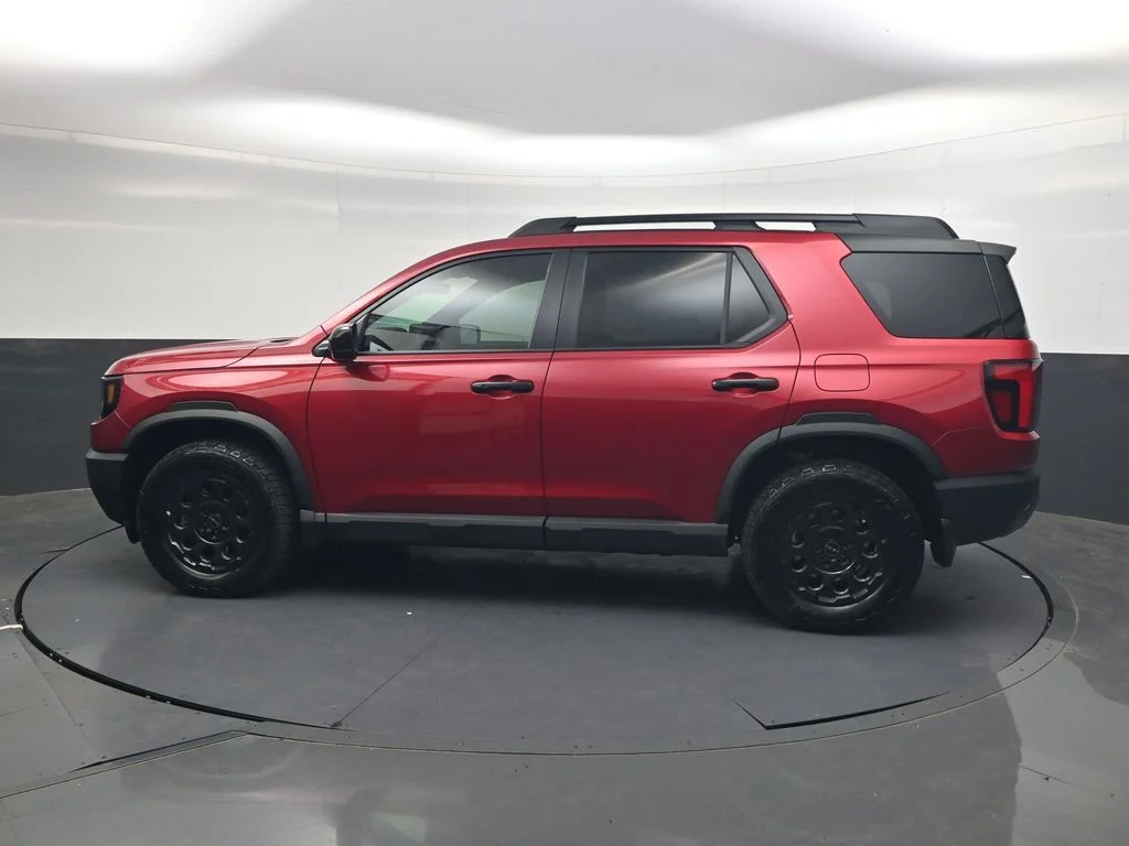 New 2026 Radiant Red Metallic II Honda TrailSport Blackout image 7