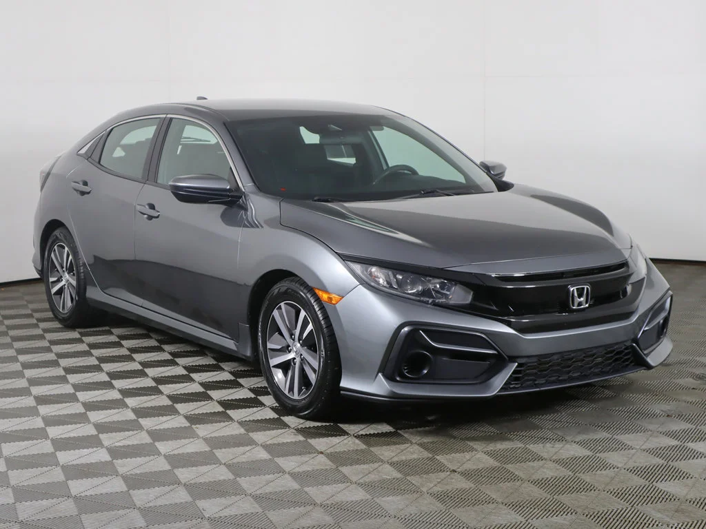 Used 2020 Honda Civic Hatchback LX with VIN SHHFK7H35LU215907 for sale in Cleveland Heights, OH