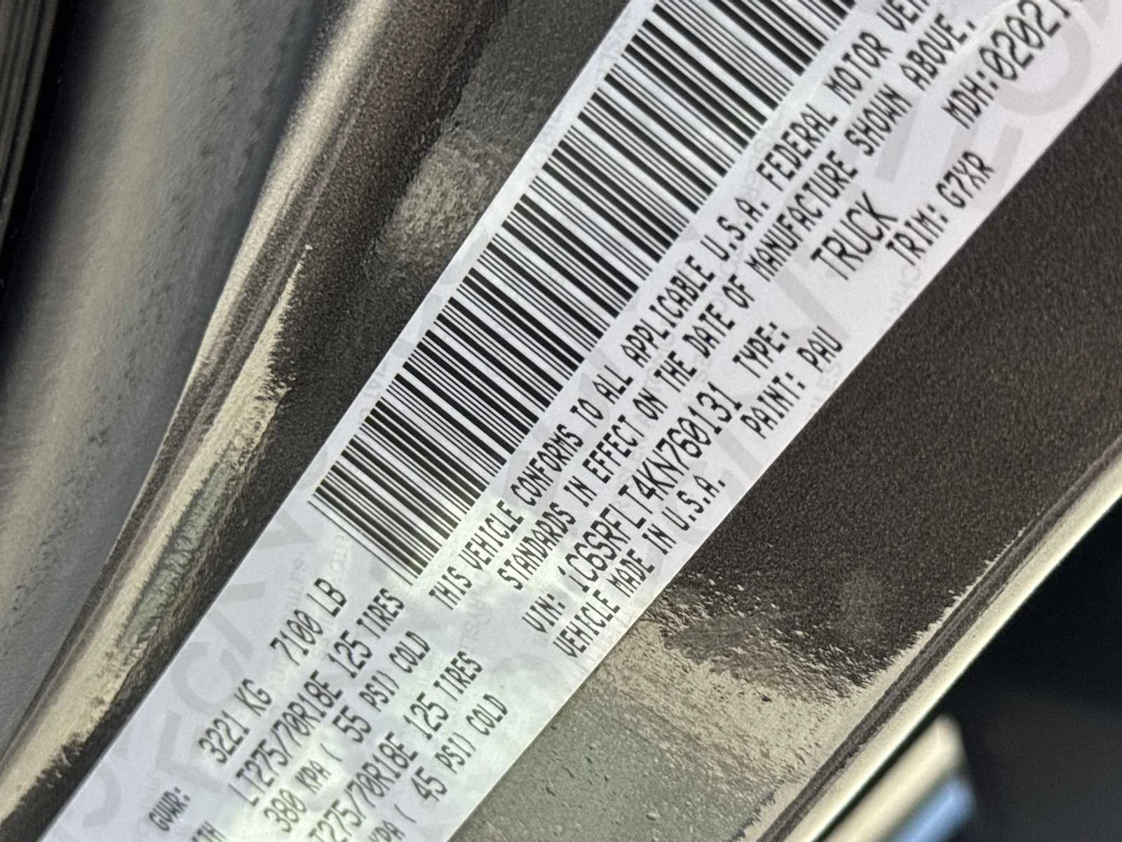 Used 2019 Granite Crystal Metallic Clearcoat Ram Rebel image 25