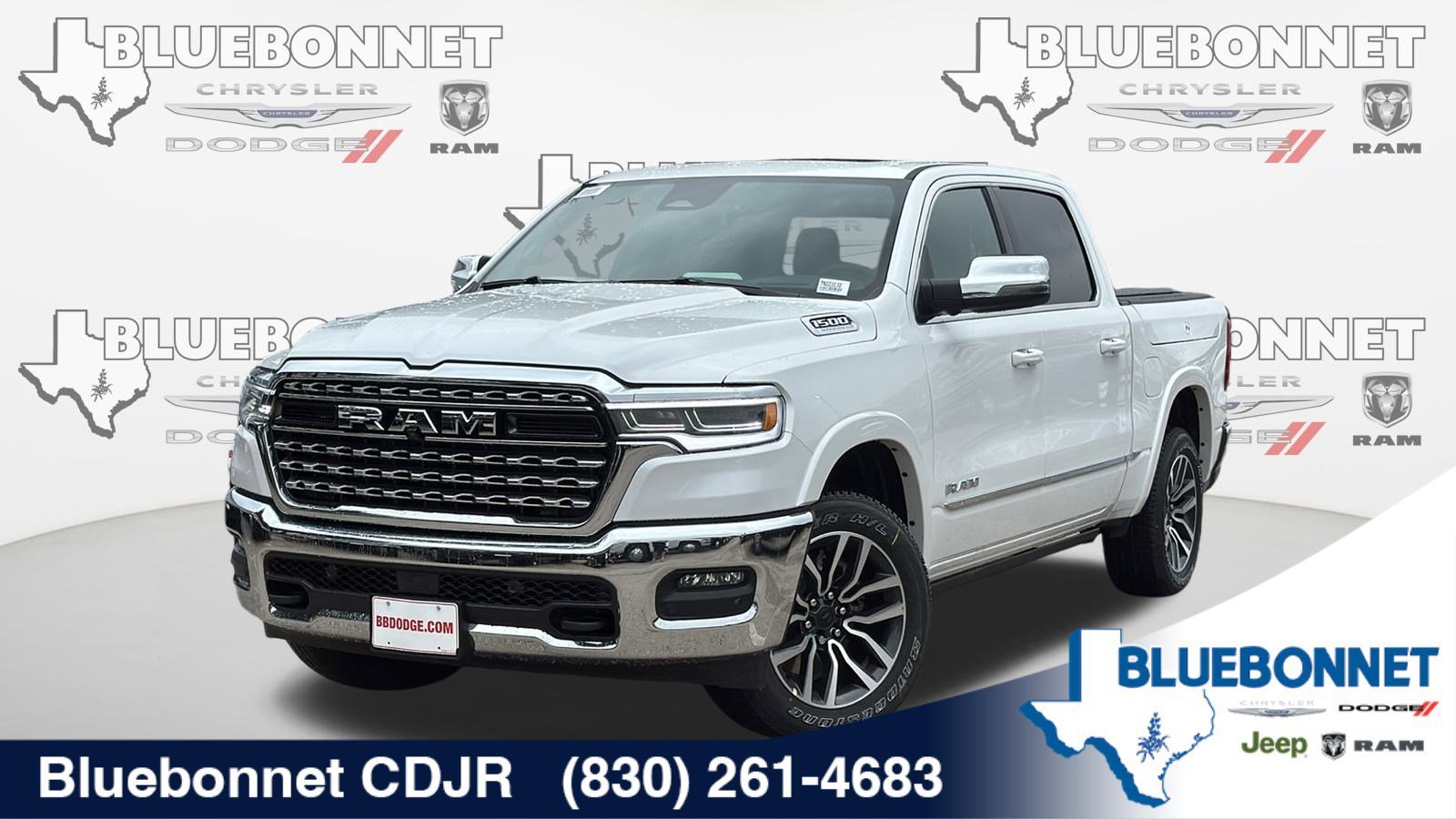 New 2026 Ivory White Tri-Coat Pearl-Coat Exterior Paint RAM Limited image 1
