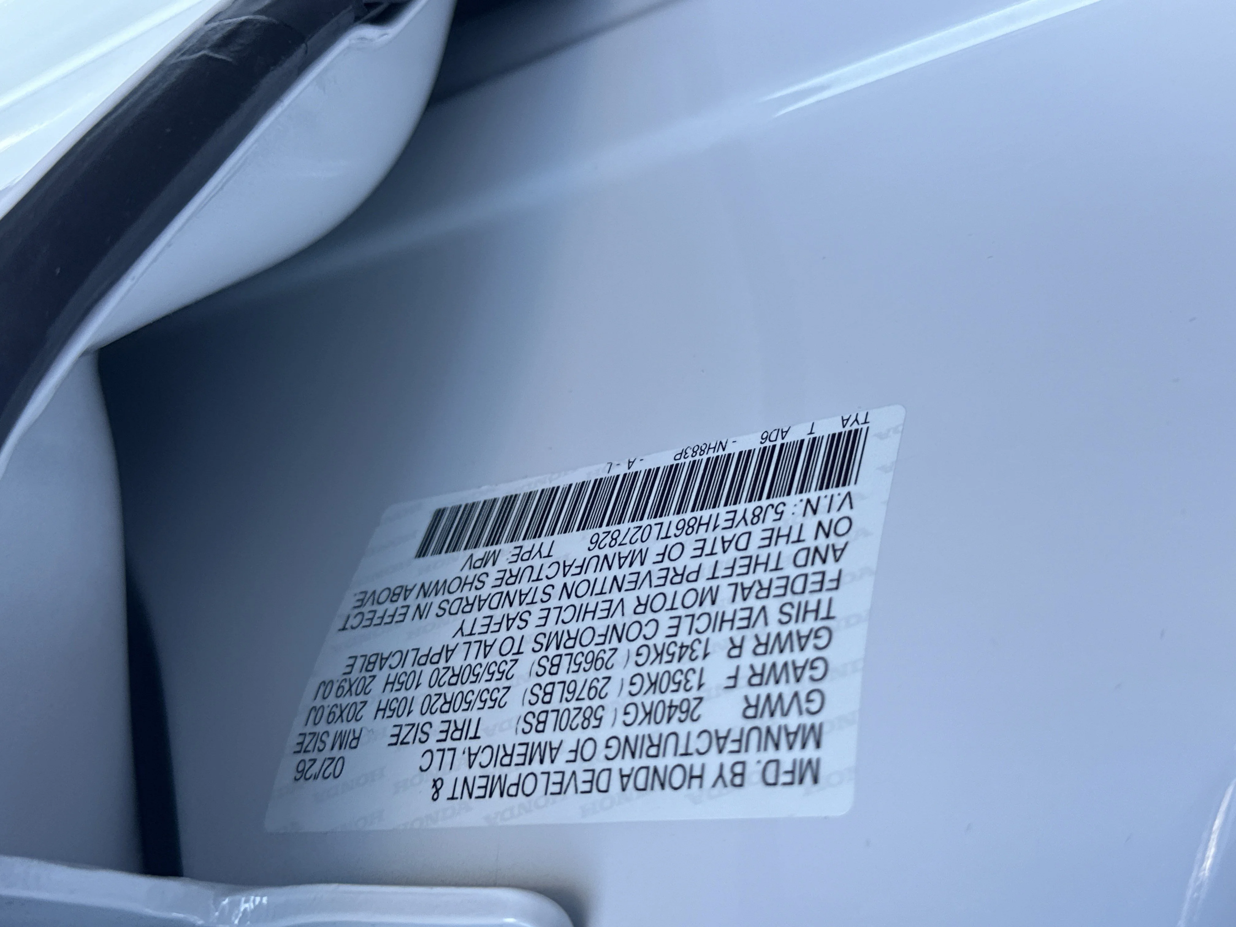 New 2026 Platinum White Pearl Acura w/Advance Package image 28