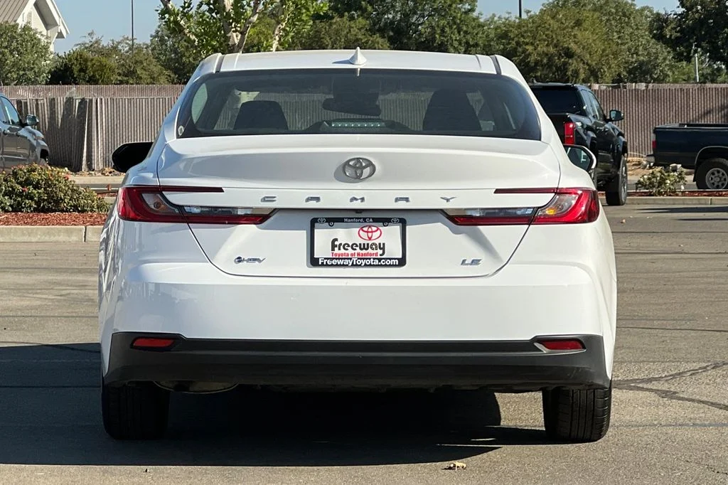Used 2025 White Toyota LE image 6