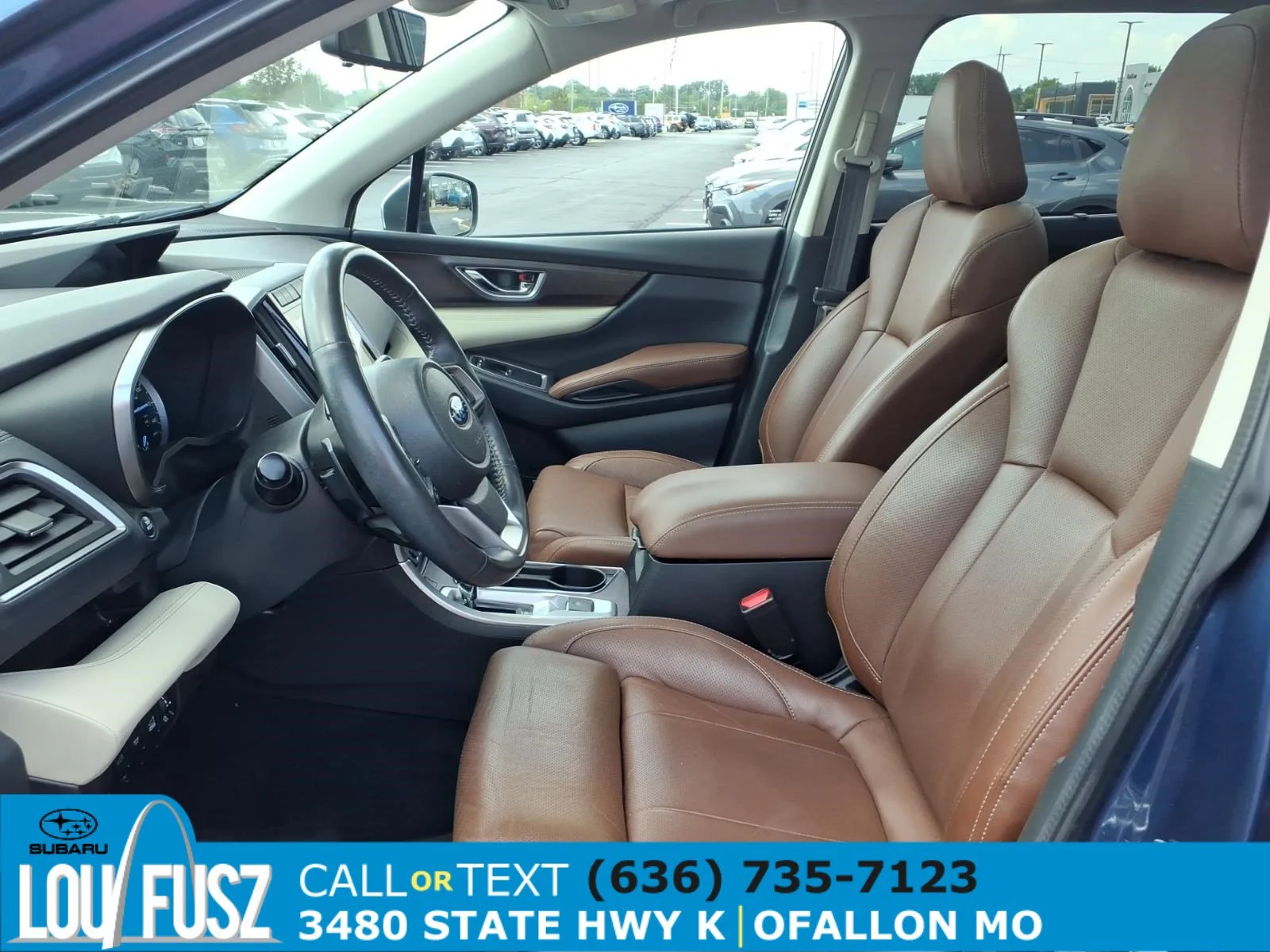 Used 2021 Abyss Blue Pearl Subaru Touring image 23