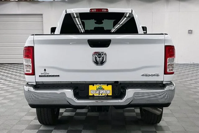 Used 2024 Bright White Clearcoat Ram Big Horn image 5