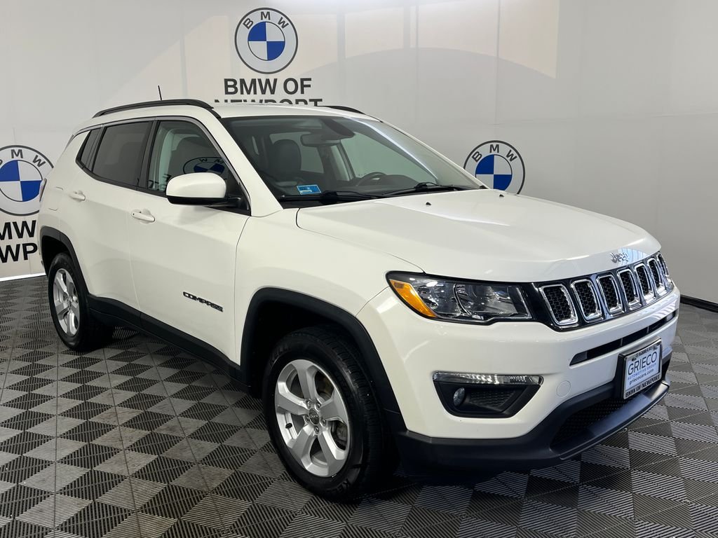 Used 2020 White Jeep Latitude image 1