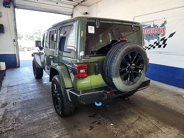 Used 2024 Green Jeep Sahara 4xe image 8