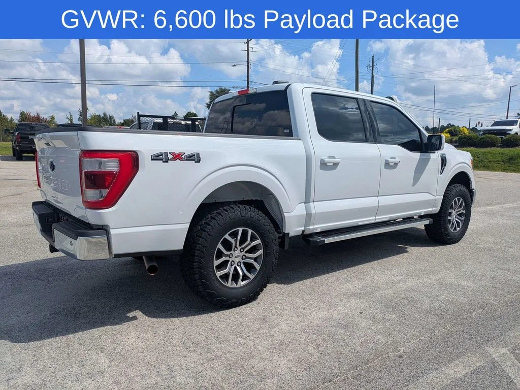 Used 2022 White Ford Lariat image 4