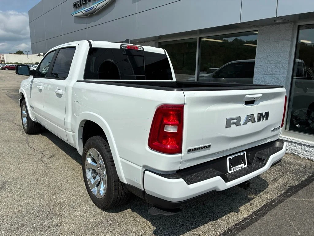 New 2026 Bright White Clear-Coat Exterior Paint RAM Big Horn/Lone Star image 3