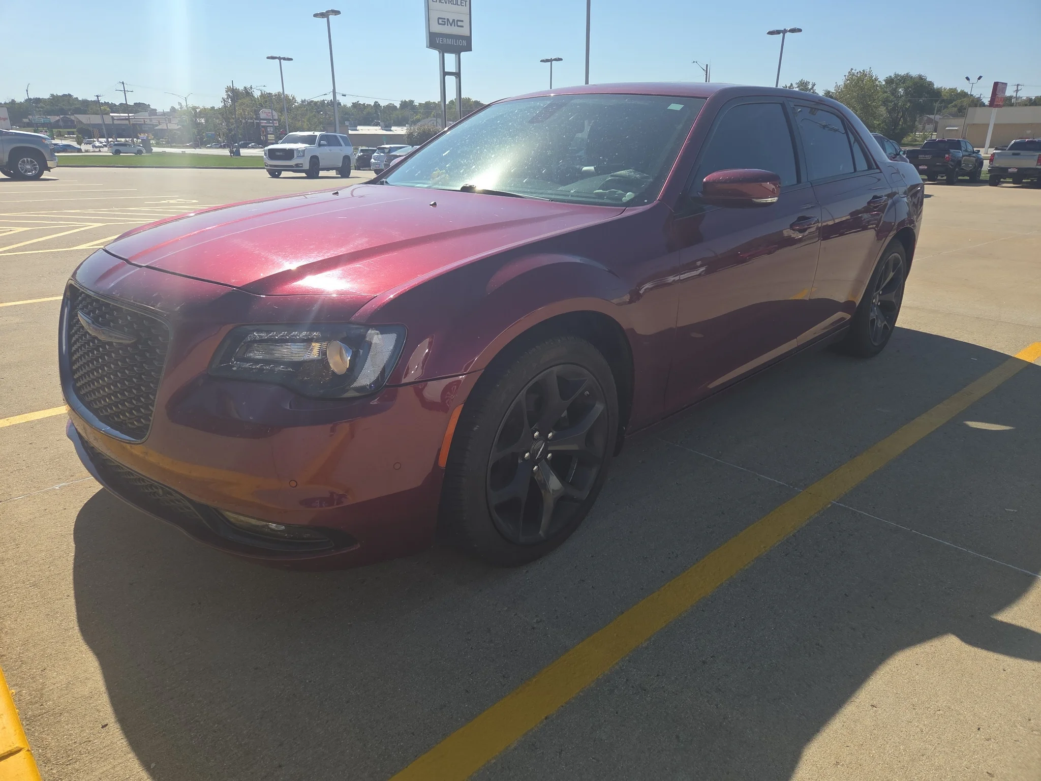 Used 2022 Velvet Red Pearlcoat Chrysler 300S image 1