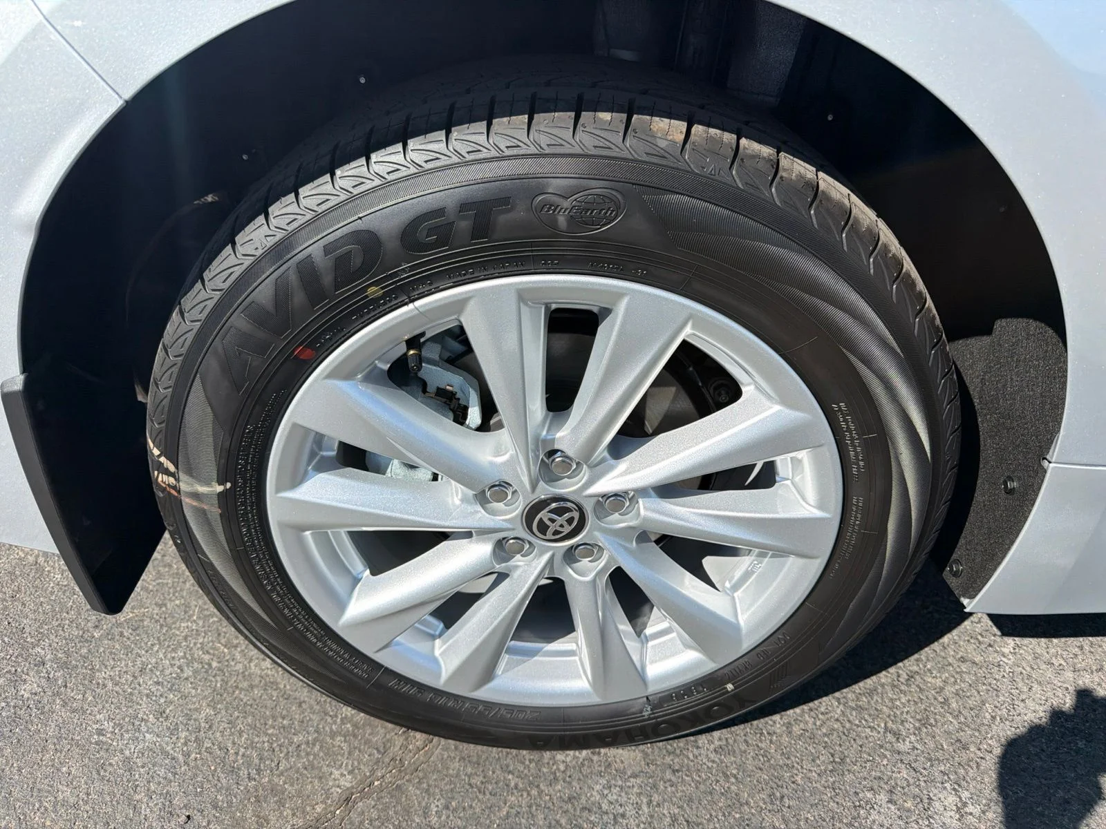 New 2026 Classic Silver Metallic Toyota Hybrid LE image 9