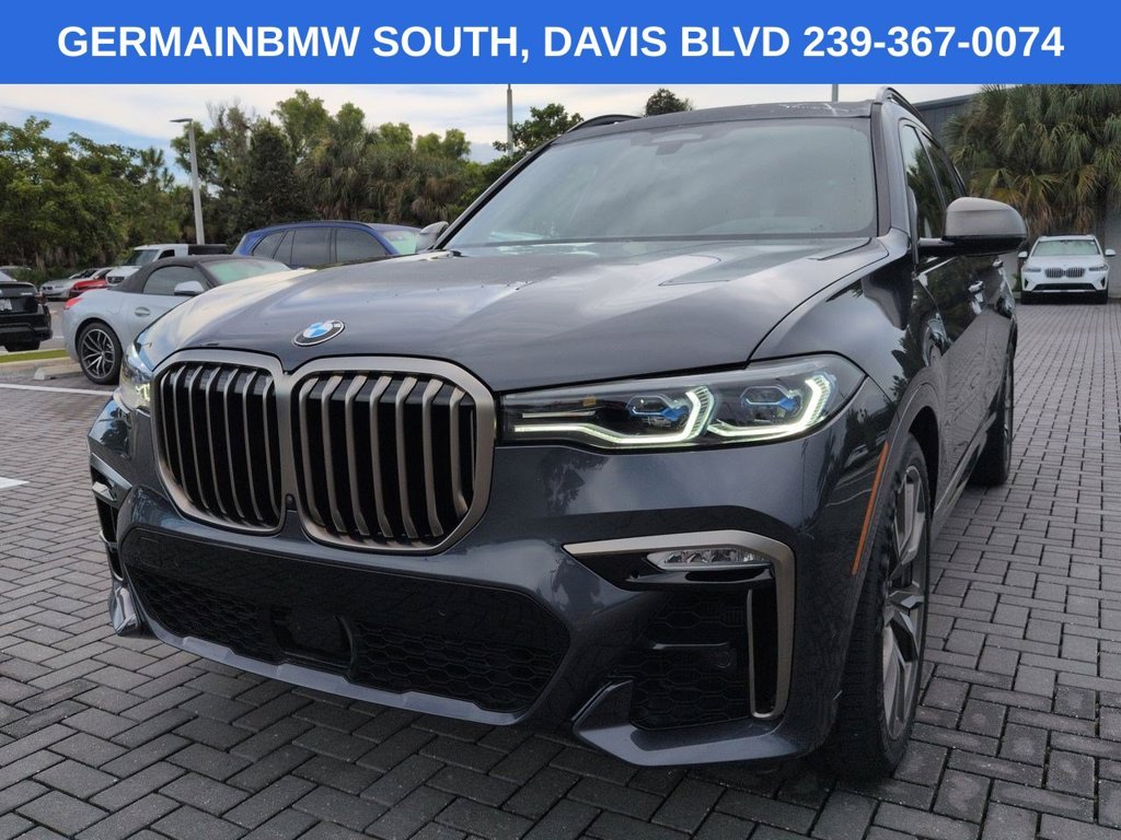 Used 2020 Gray Metallic BMW M50i image 9
