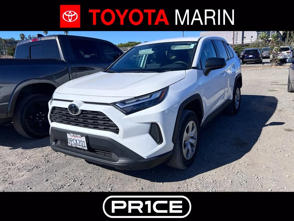 Used 2024 White Toyota LE image 1