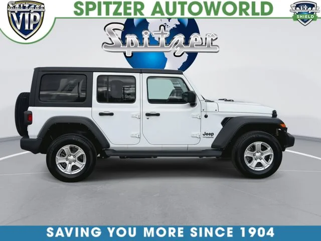 Used 2022 White Jeep Unlimited Sport S image 10