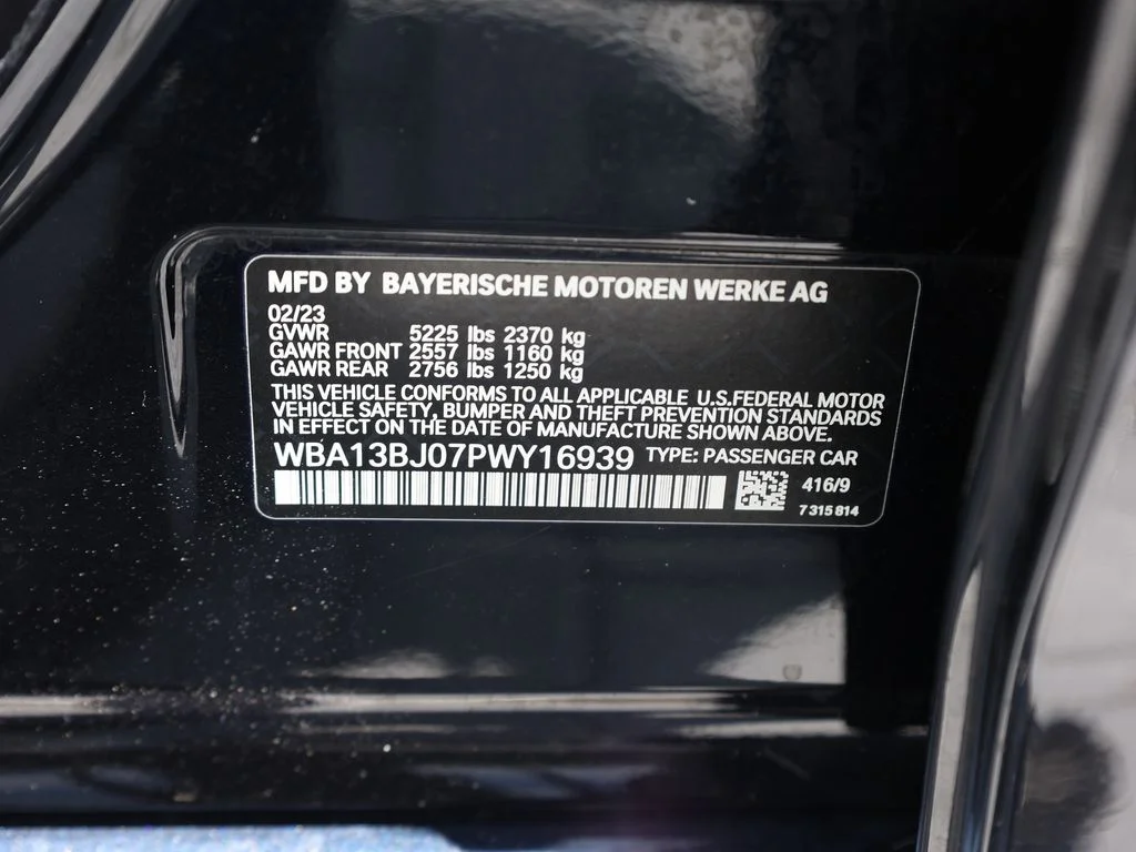 Used 2023 Black BMW 530i xDrive image 47
