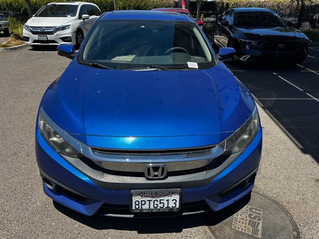 Used 2016 Aegean Blue Metallic Honda EX image 4