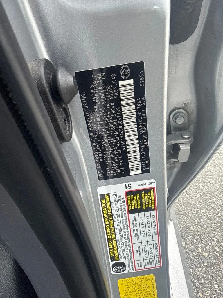 Used 2022 Silver Toyota LE image 17