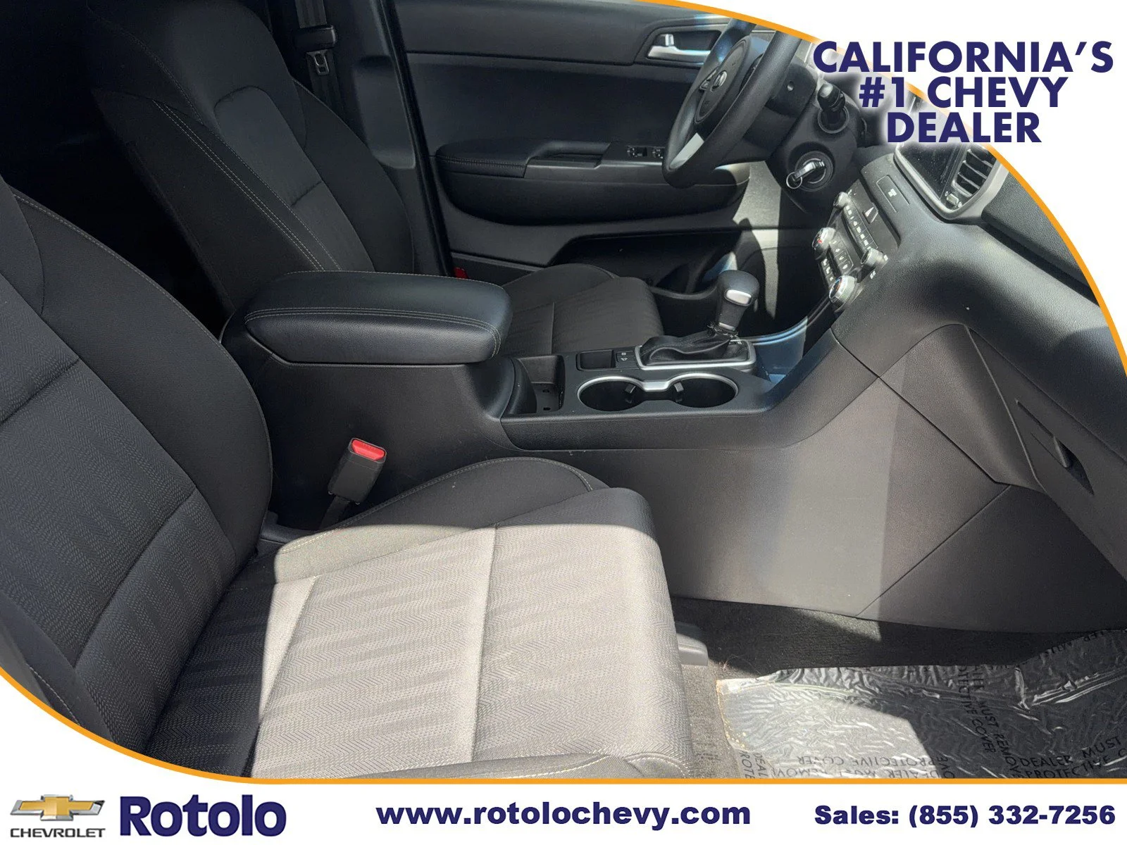 Used 2021 Pacific Blue Kia LX image 8