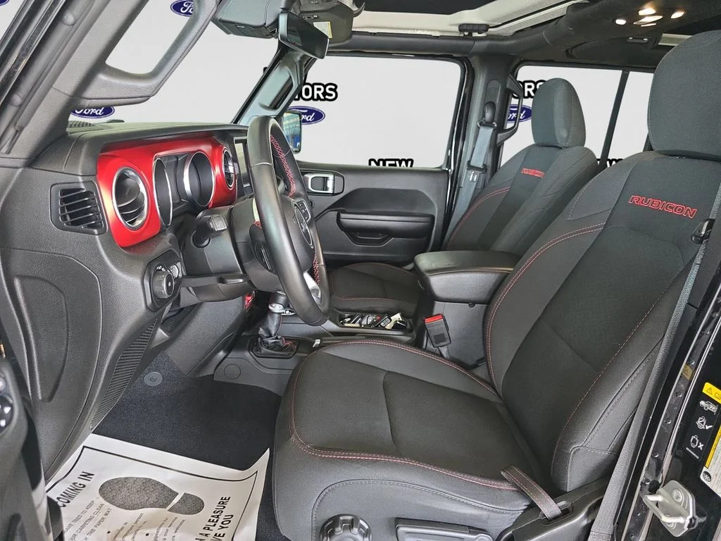 Used 2021 Black Clearcoat Jeep Unlimited Rubicon image 9
