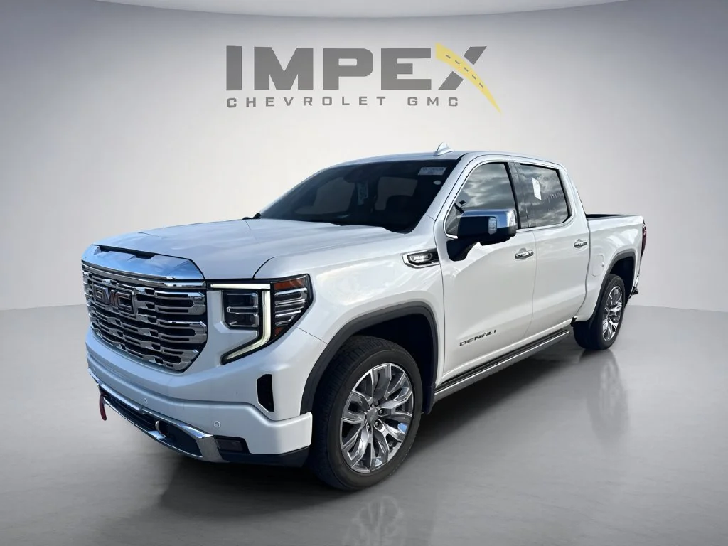 Used 2023 WHITE FROST TRICOAT GMC Denali image 1