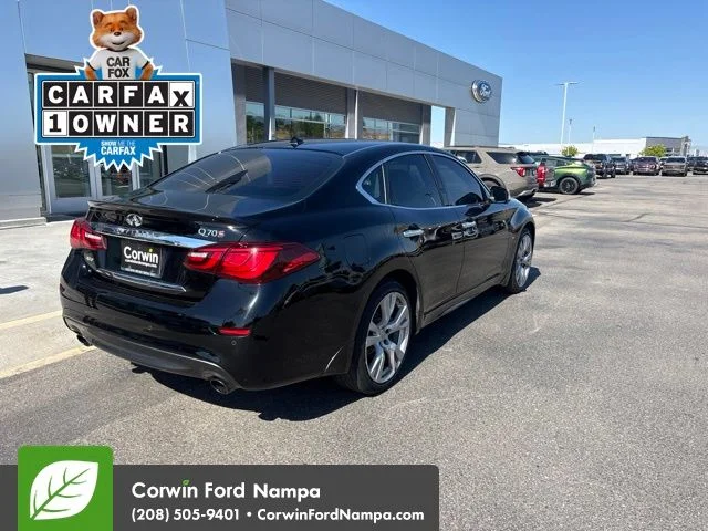 Used 2015 Black Obsidian INFINITI  image 4